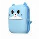 Дитячий термопринтер bluetooth Type-C A8 Cat Блакитний