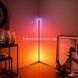 Напольный угловой RGB Led торшер с режимами 140 см