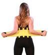 Пояс для похудения Hot Shapers Belt Power Черный с желтым р-р S