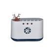 Увлажнитель воздуха с подсветкой RGB aroma humidifier Белый