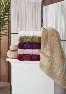 Рушники Pupilla Gold 50х90см Бамбук набір 6шт