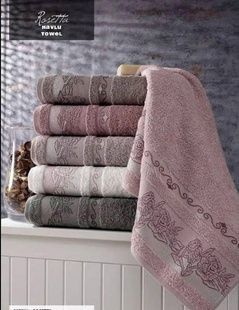 Рушники Pupilla Rosette 70х140см Махра набір 6шт