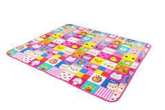 Детский игровой коврик развивающий 90*150 Розовый