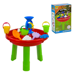 Столик детский для песка и воды игровой с аксессуарами Sand&Water Play Table