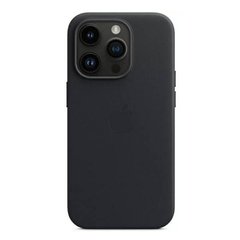 Чохол для смартфона Leather AAA Full Magsafe IC для iPhone 15 Pro Black