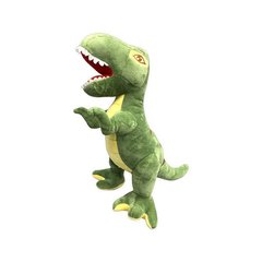 Мягкая игрушка плюшевый Динозавр Рекс зеленый 35 см