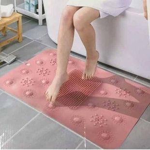 Килимок масажний у ванну кімнату Massage Bath Mat Рожевий