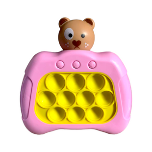 Игрушка антистресс Pop it PRO Bear TEDDY PINK