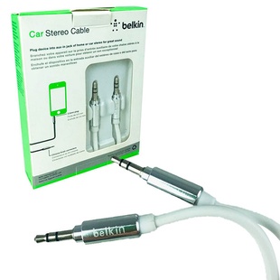 Кабель AUX Belkin 0,9 м Білий