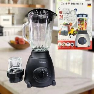 Блендер + кофемолка 850Вт Gold Diamond TK00018 Черный