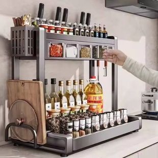 Стелаж кухонний сушарка для посуду 55см kitchenware PM-24-1-5 Чорний