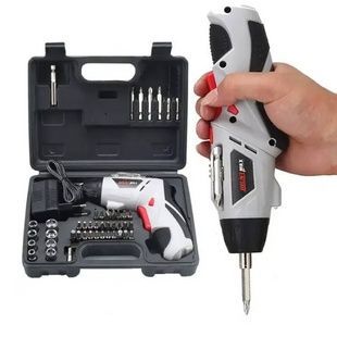Викрутка акумуляторна + насадки у валізі 4.8v RD00-35