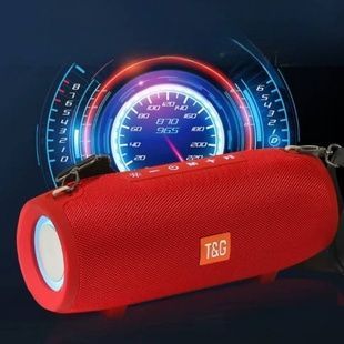 Колонка Bluetooth з функцією speakerphone з радіо TG322 Червона