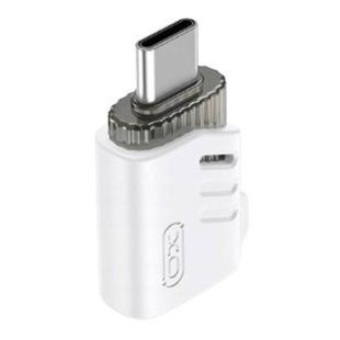 Адаптер переходник XO NB256B USB-A female to Type-c Белый