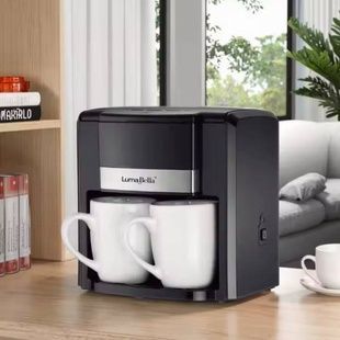 Кофемашина с двумя чашками Coffee Machine AND 5269 Черная