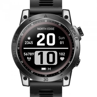 Смарт-годинник North Edge CrossFit GPS Black з компасом