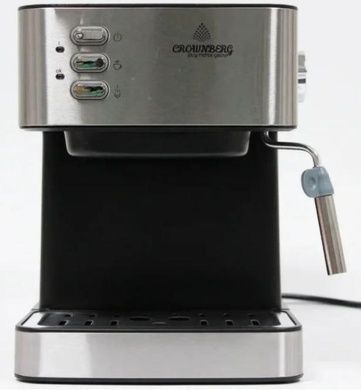Кофемашина полуавтоматическая Crownberg CB 1565 1000Вт с капучинатором