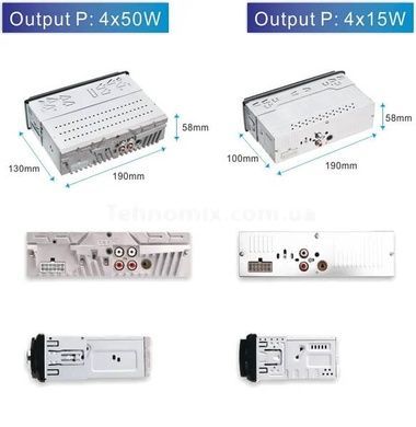 Автомагнітола Bluetooth 1 din Pioneer BT-1785 Чорна