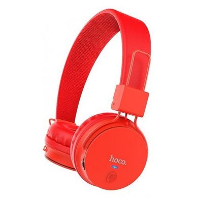 Бездротові MP3 Навушники Bluetooth HOCO Promise W25 Червоні