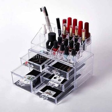 Акриловый органайзер Cosmetic Storage Box для косметики на 5 секций