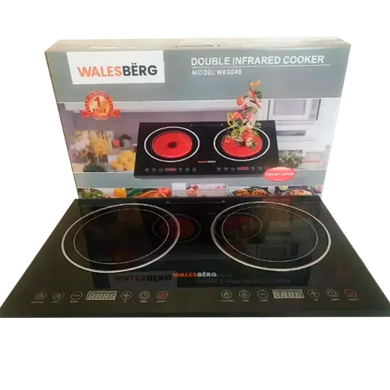 Інфрачервона плита Walesberg WB-5048 двокомфорна