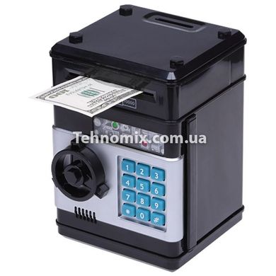 Електронна скарбничка "Сейф банкомат" з кодовим замком і купюроприймачем