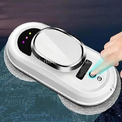 Мойщик окон автоматический аккумуляторный на пульте управления IXIU Glass Cleaning Robot Белый