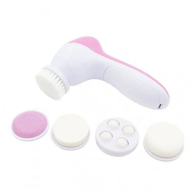 Універсальний масажер для обличчя і тіла Massager 5in1 AE-8782 Рожевий