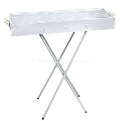 Мангал переносной с ручками и складными ножками BARBECUE TRAY 770SS MD-008 8009