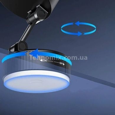 Держатель для гаджетов магнитный со встроенной колонкой A01 Черный