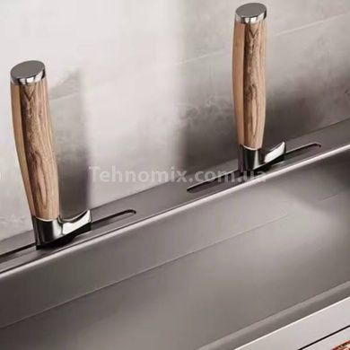 Стеллаж кухонный сушилка для посуды 55см kitchenware PM-24-1-5 Черный