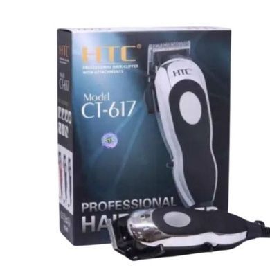 Машинка для стрижки волос со сменными насадками HTC Hair Clipper CT-617
