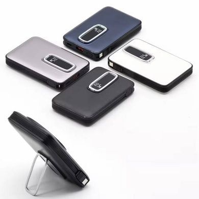 Power Bank із швидкою зарядкою 22.5W, MagSafe, вбудованим кабелем та підставкою 10000mAh MP102 Білий