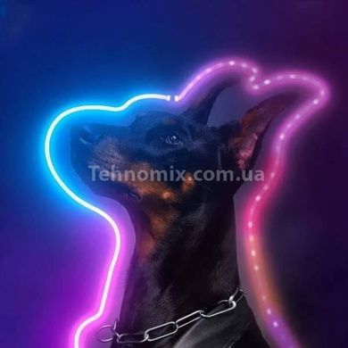 Неоновая лента-шланг 10м USB LED Neon RGB Белая