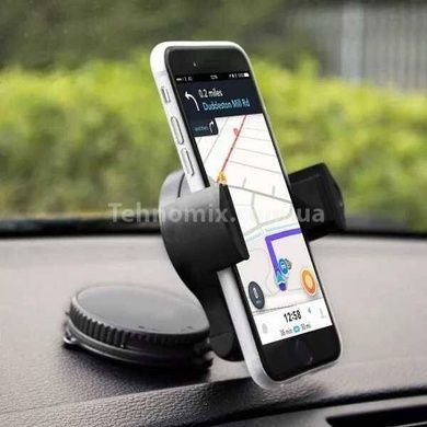 Держатель автомобильный для телефона на присоске