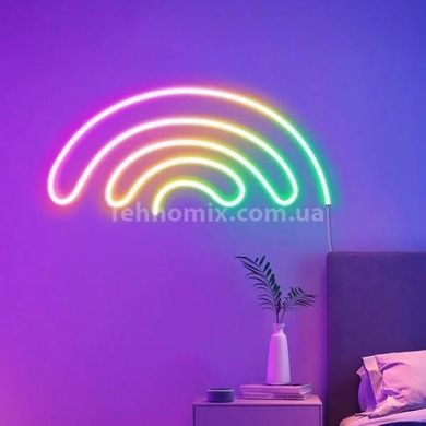 Неоновая лента-шланг 10м USB LED Neon RGB Белая