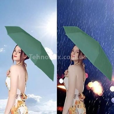 Мини-зонт капсульный umbrella AND HA-75 Зеленый