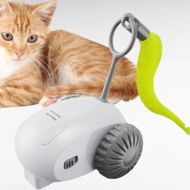 Игрушка для животных аккумуляторная USB Cat teaser Белая
