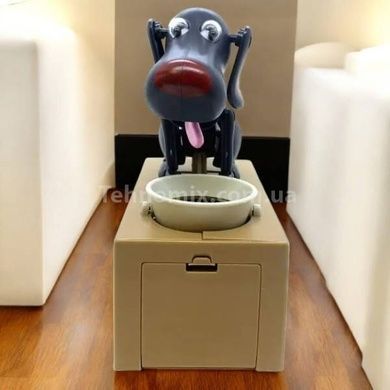 Собака копилка My Dog Piggy Bank Черная