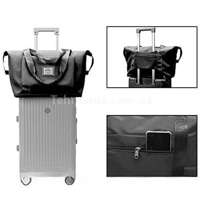 Сумка дорожная  увеличивающаяся в глубину  Unsiex BAG XL-1029 Черная