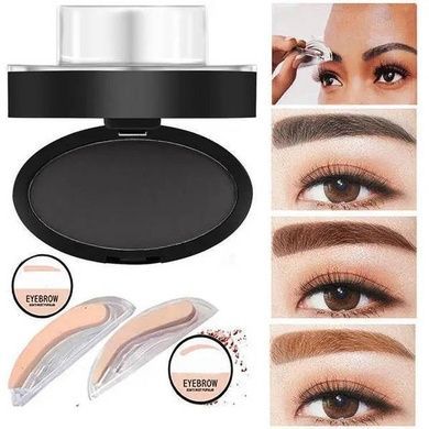 Набор штампов для бровей 3 Second Brow eyebrow stamp