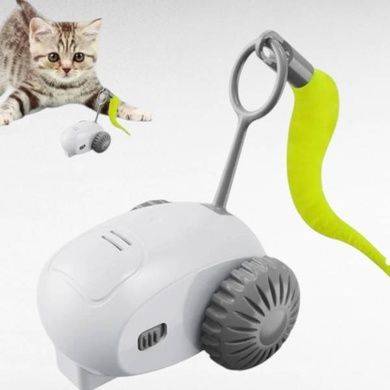 Игрушка для животных аккумуляторная USB Cat teaser Белая