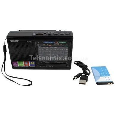 Радіоприймач акумуляторний RX 6622 Чорний