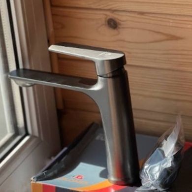 Смеситель для раковины однорычажный FYR-8829-08C Серый