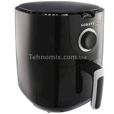 Аэрогриль-фритюрница объемом 5л 1500Вт SOKANY AF-002 Черный