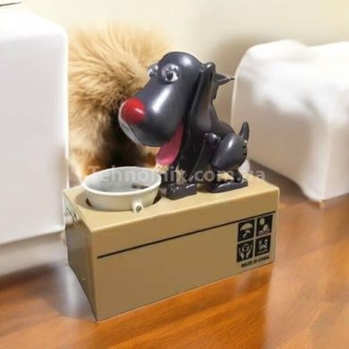Собака копилка My Dog Piggy Bank Черная