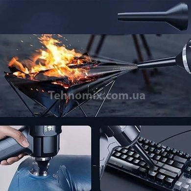 Автомобільний акумуляторний пилосос Dust collector Чорний
