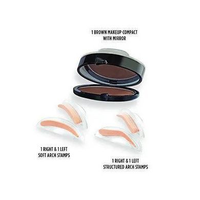 Набор штампов для бровей 3 Second Brow eyebrow stamp