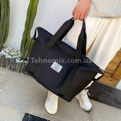 Сумка дорожная  увеличивающаяся в глубину  Unsiex BAG XL-1029 Черная