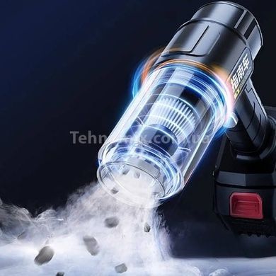 Автомобільний акумуляторний пилосос Dust collector Чорний